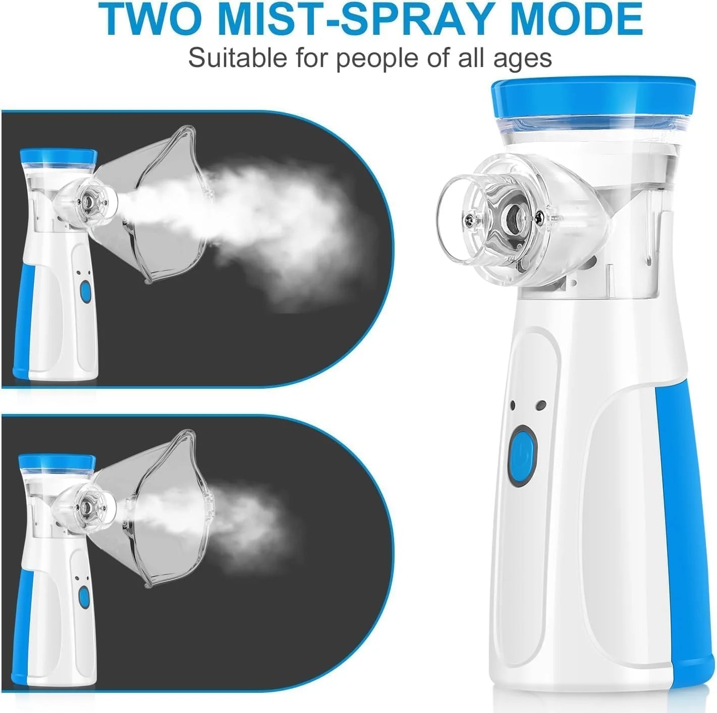 Portable Mesh Nebulizer - Fast & Effective Respiratory Care