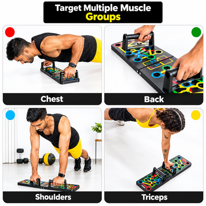 15-in-1 Pushup Board for Men & Women