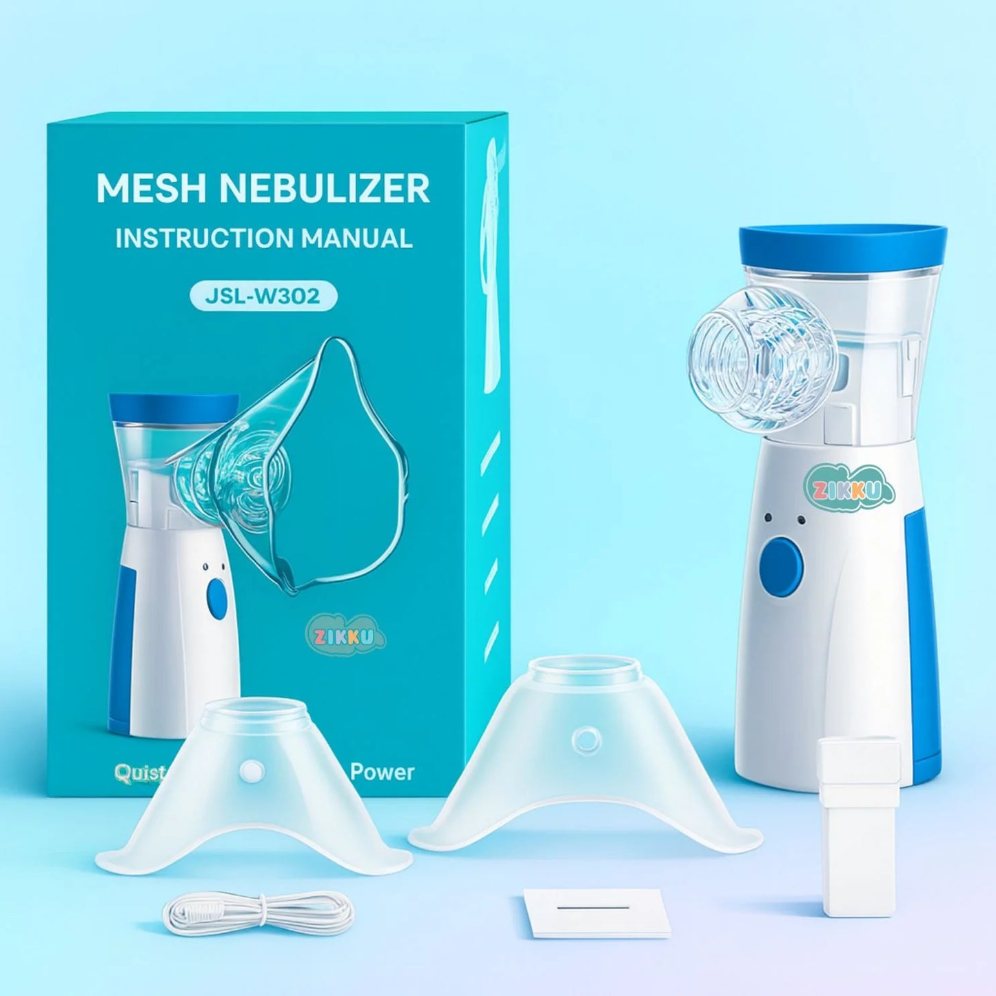 Portable Mesh Nebulizer - Fast & Effective Respiratory Care