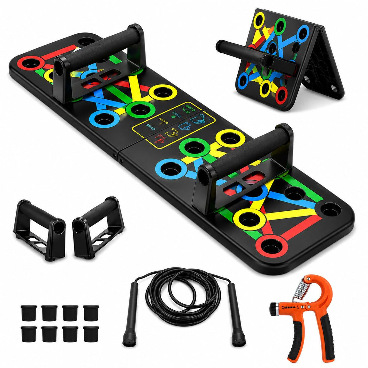 15-in-1 Pushup Board for Men & Women